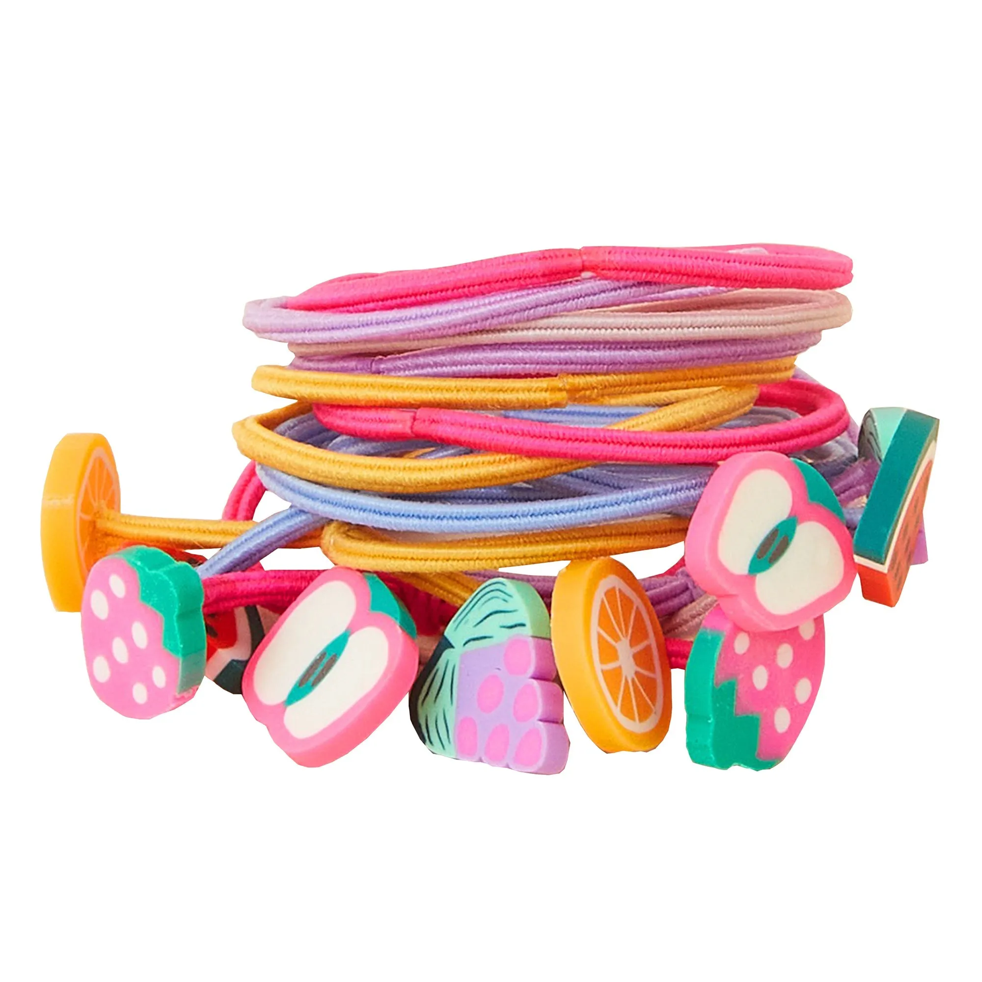 Accessorize London Girl's Fruit Pony Pack