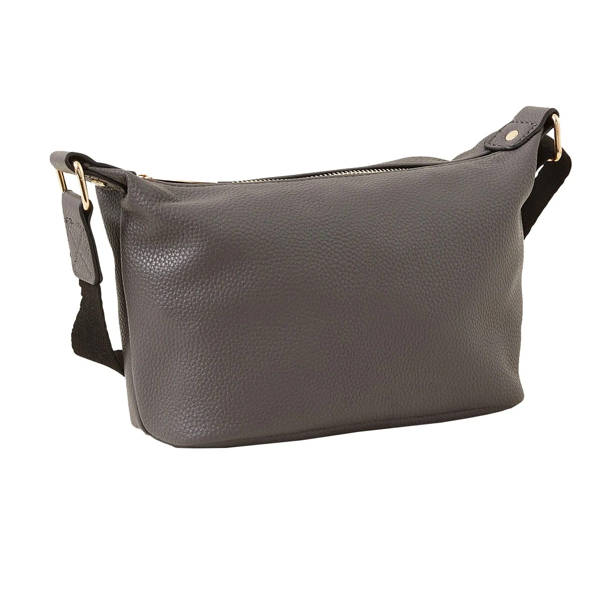 Accessorize London Women's Grey Mini Cross-Body Bag