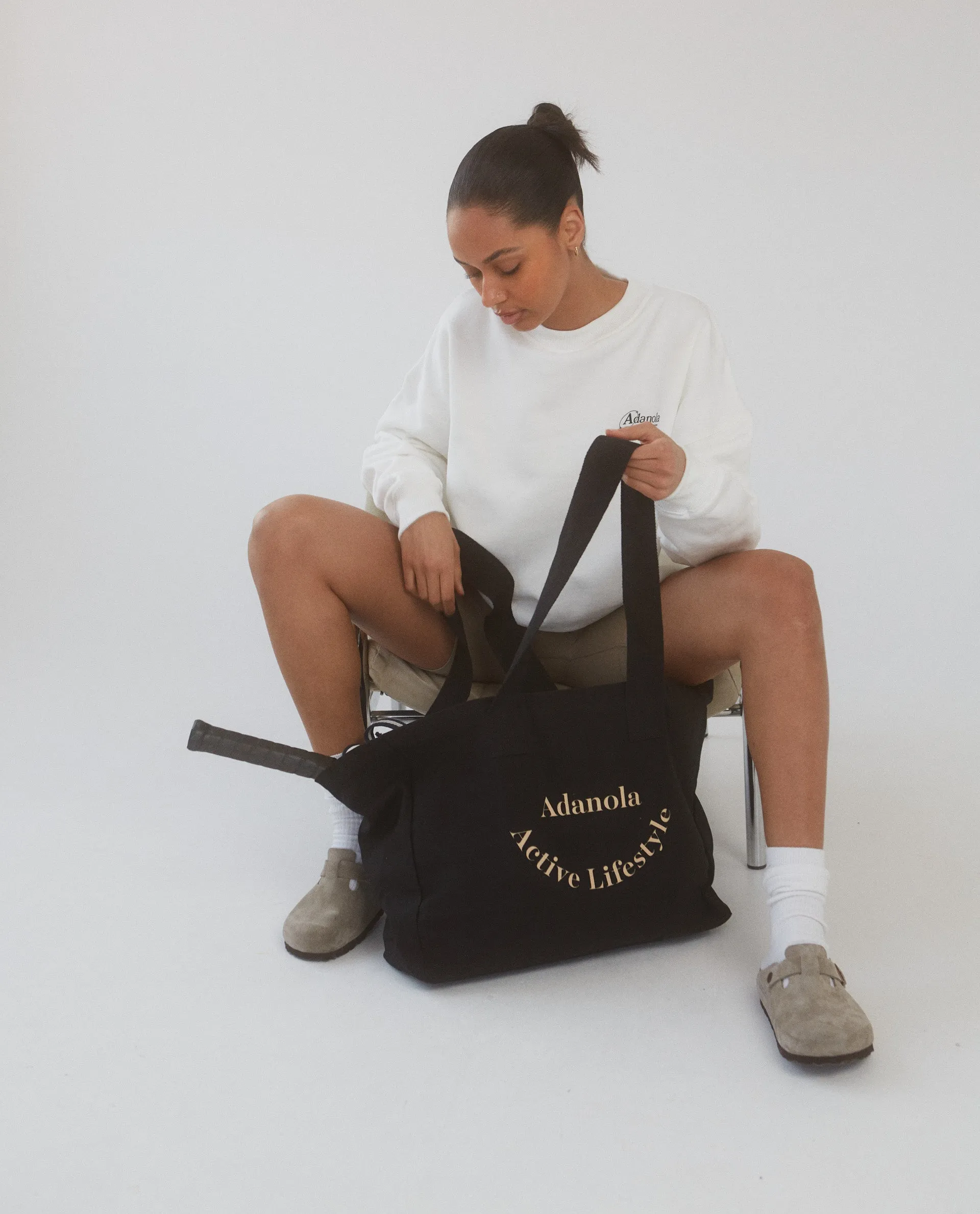 Active Lifestyle Tote Bag - Black/Nude