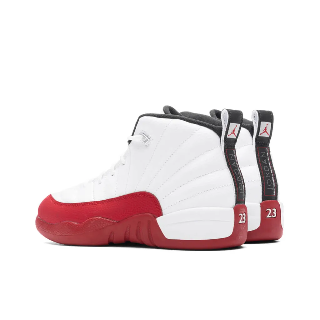 Air Jordan 12 Retro (PS) 'Cherry' - White/Black/Varsity Red