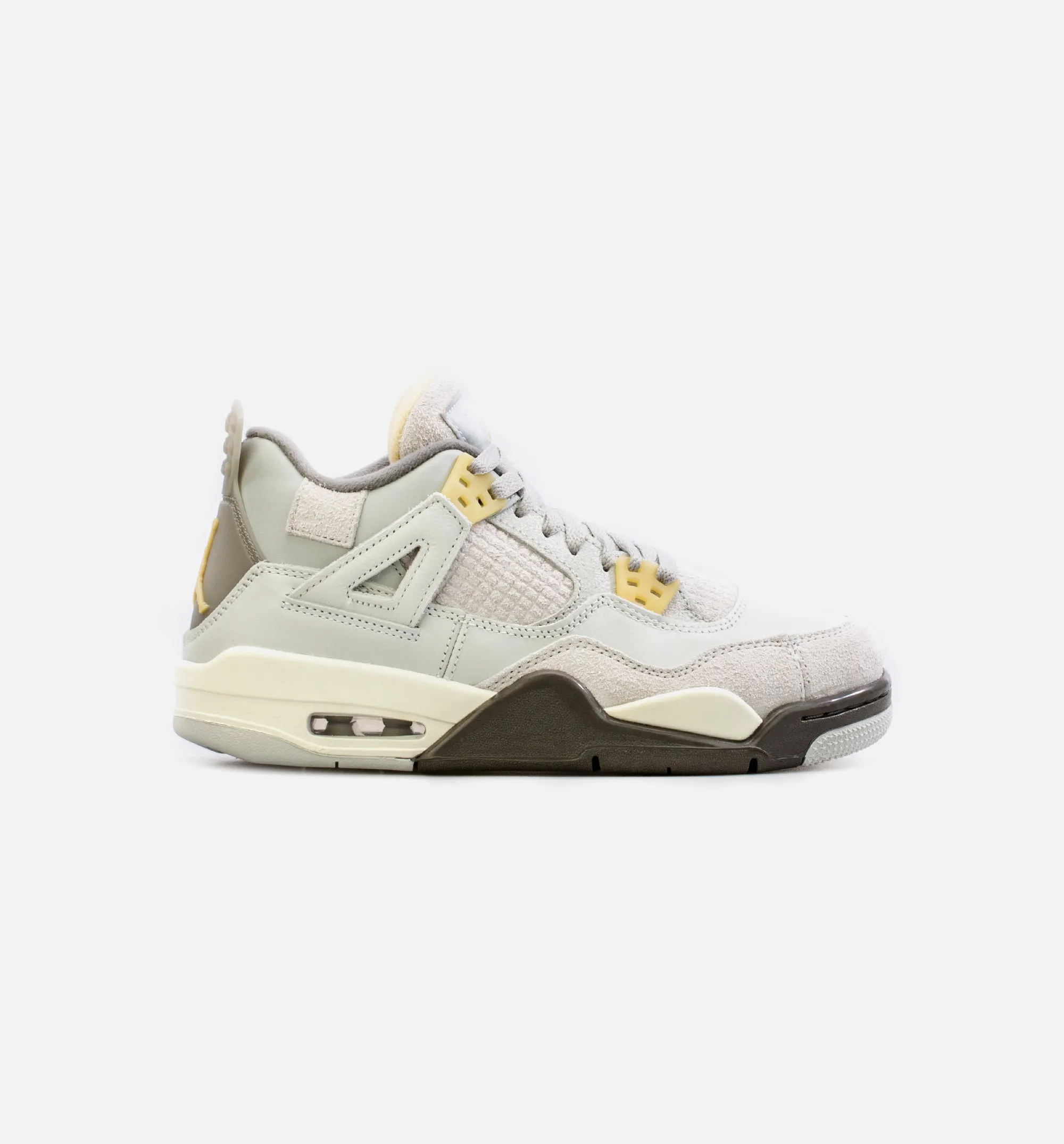 Air Jordan 4 SE Craft Photon Dust Grade School Lifestyle Shoe - Grey Limit One Per Customer