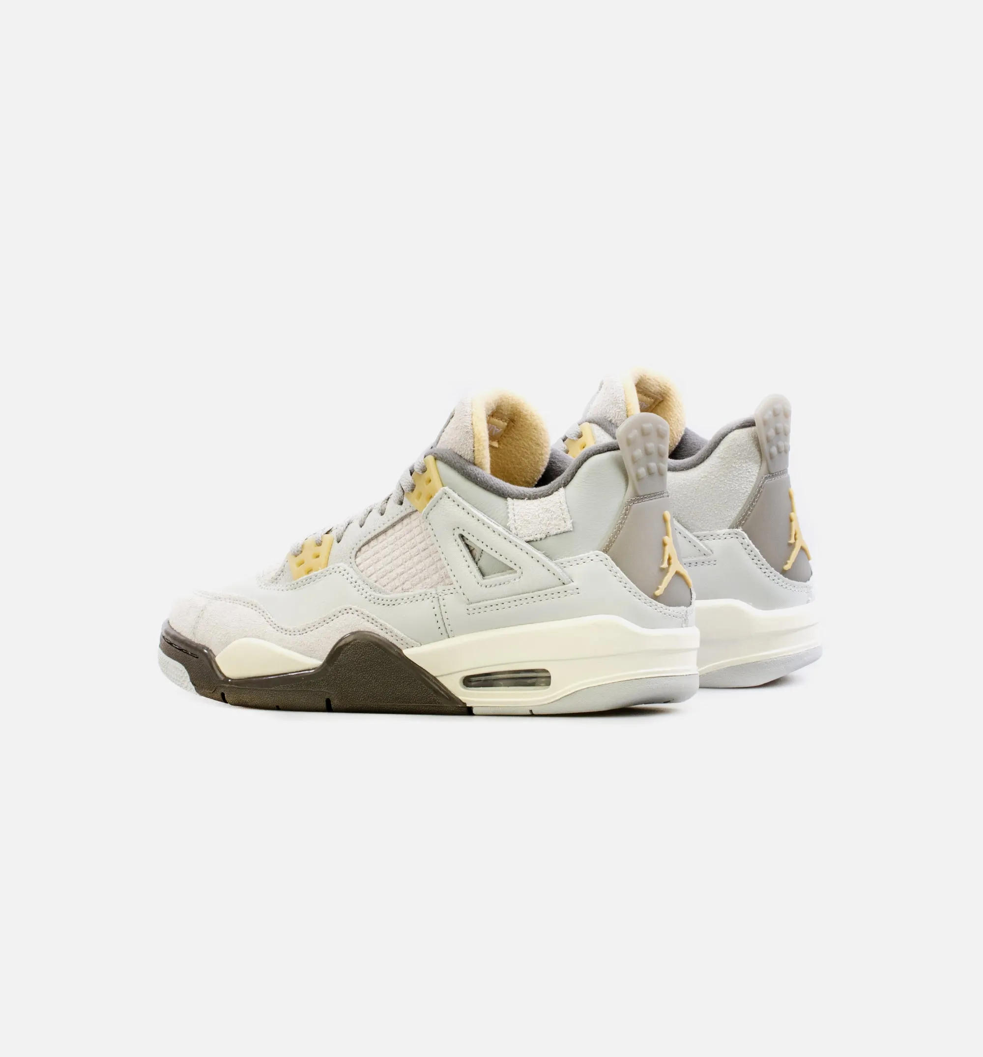 Air Jordan 4 SE Craft Photon Dust Grade School Lifestyle Shoe - Grey Limit One Per Customer