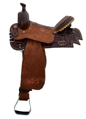 Alamo Saddlery 15'' SLJ 001-Sherrylynn Johnson Saddle