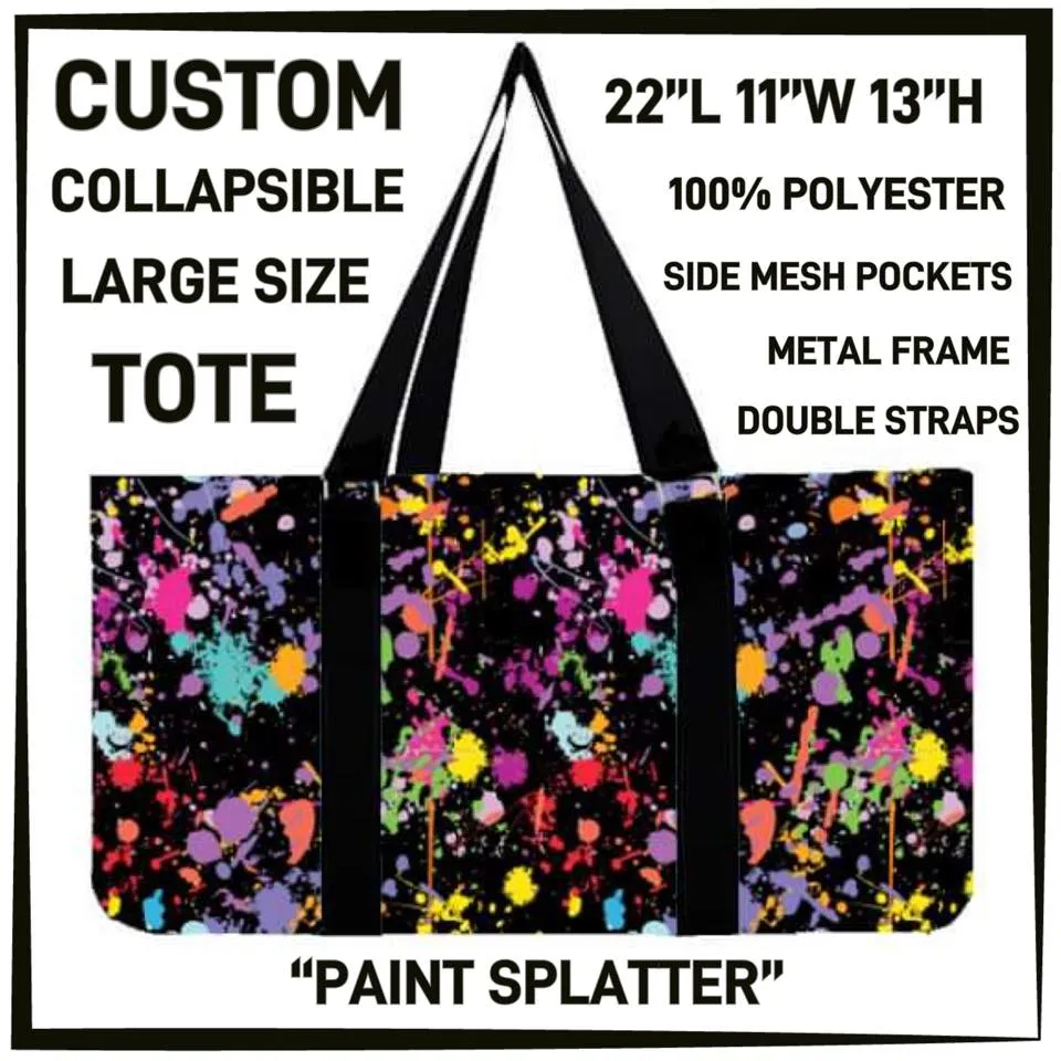 Amazing Collapsible Tote Bag w/ Pockets