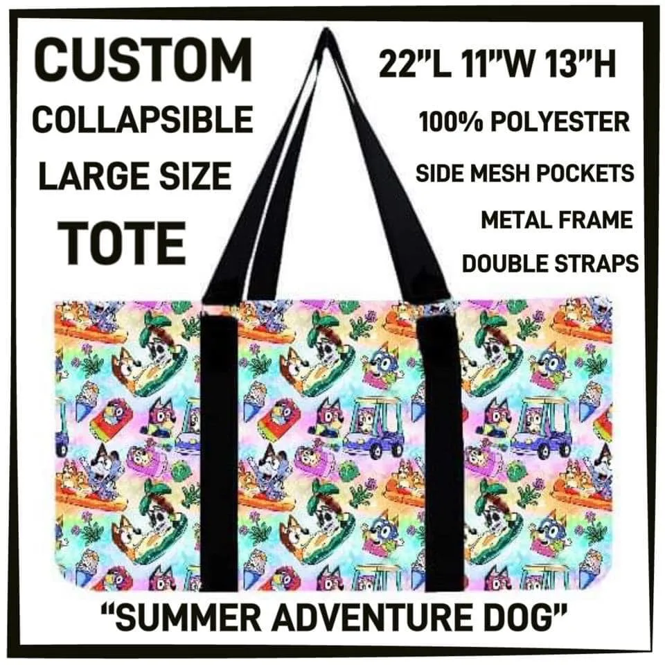 Amazing Collapsible Tote Bag w/ Pockets