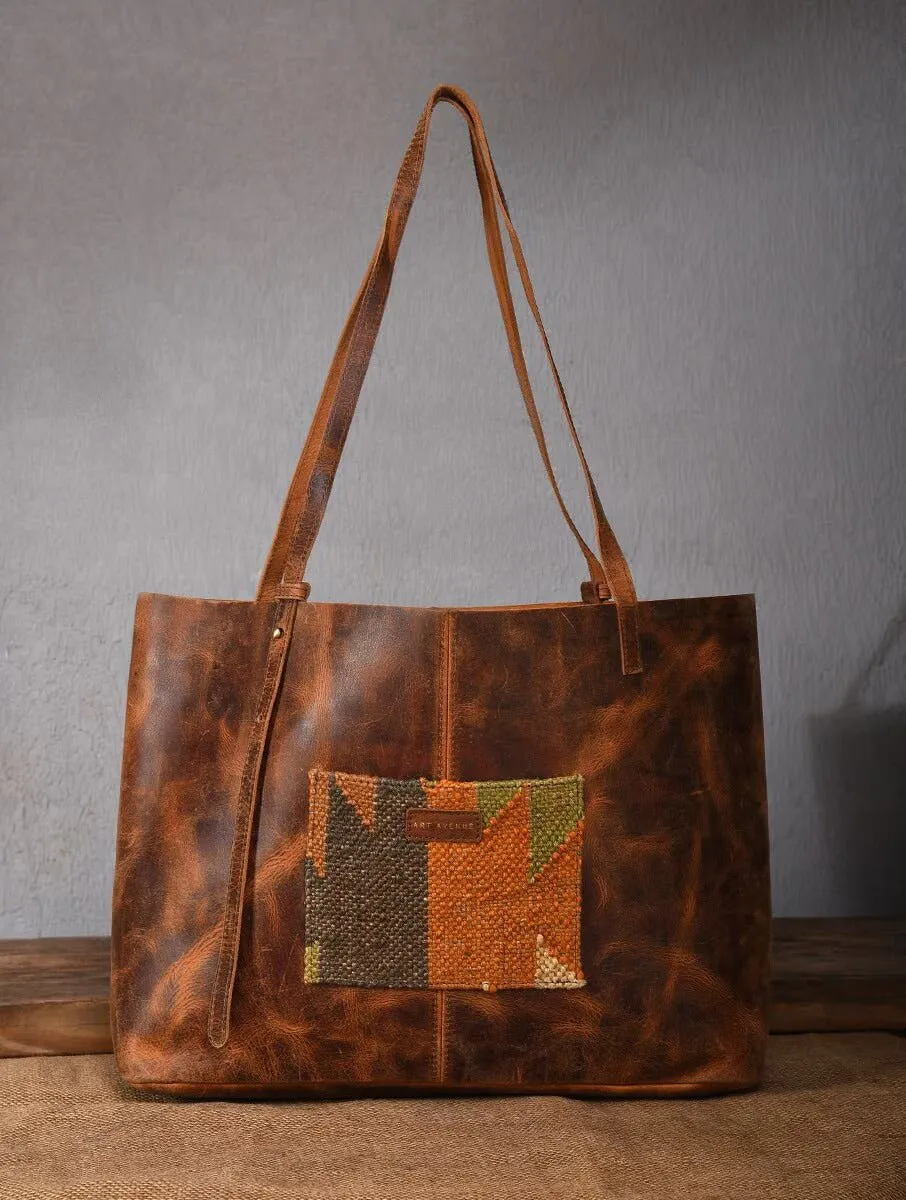 AVARICE - LEATHER TOTE BAG