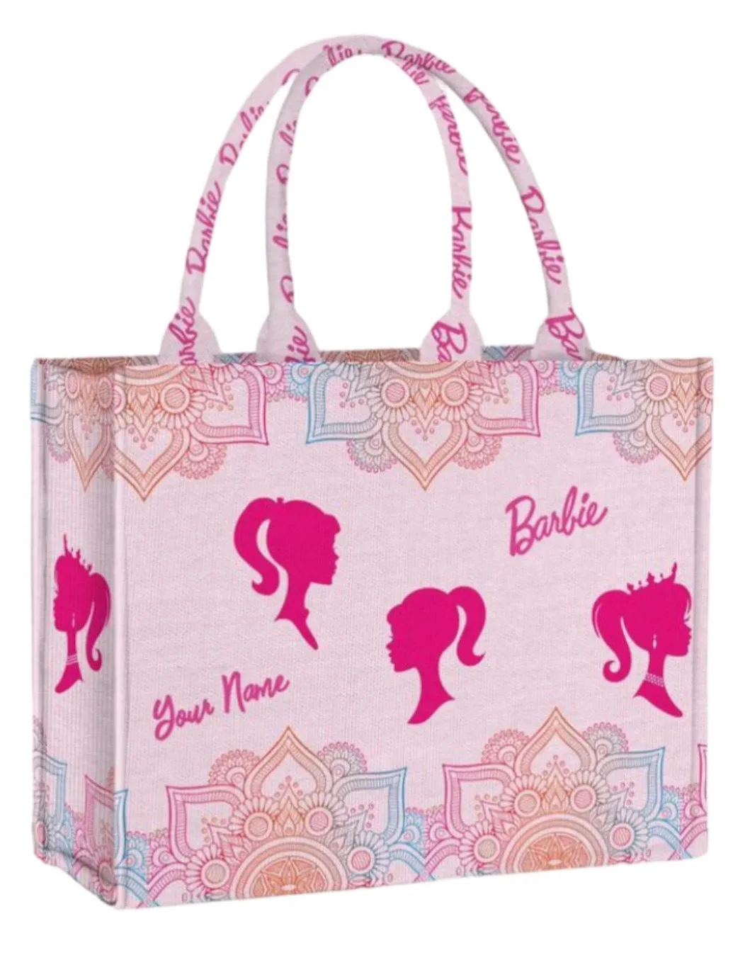 Barbie Edition - Custom Stripe Canvas Tote Bag