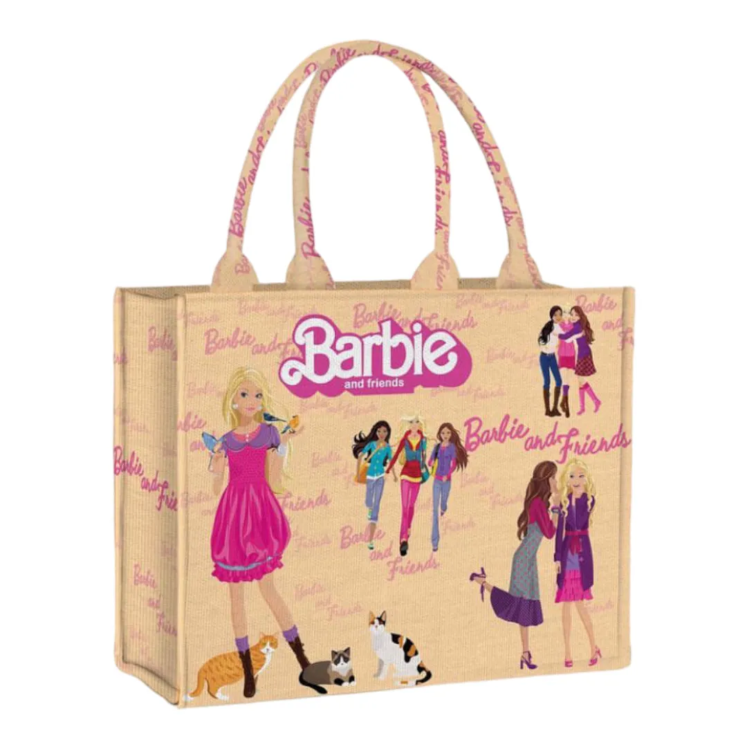 Barbie Edition - Custom Stripe Canvas Tote Bag