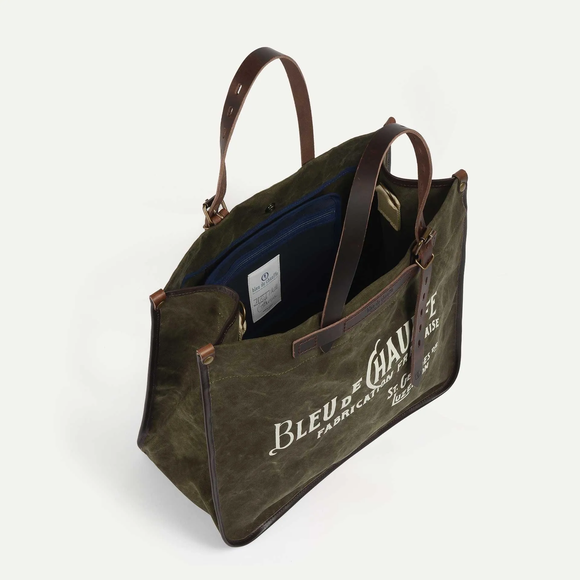 Bleu de Chauffe - Bazar Tote - Dark Khaki