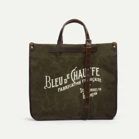 Bleu de Chauffe - Bazar Tote - Dark Khaki