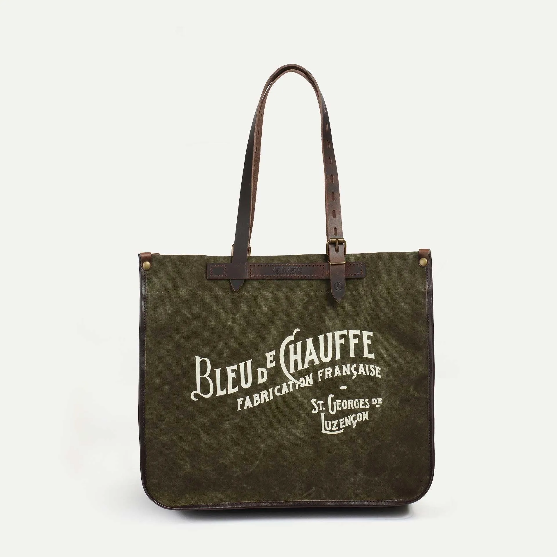 Bleu de Chauffe - Bazar Tote - Dark Khaki