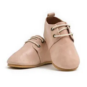 Blush - Low Top Oxfords - Hard Sole