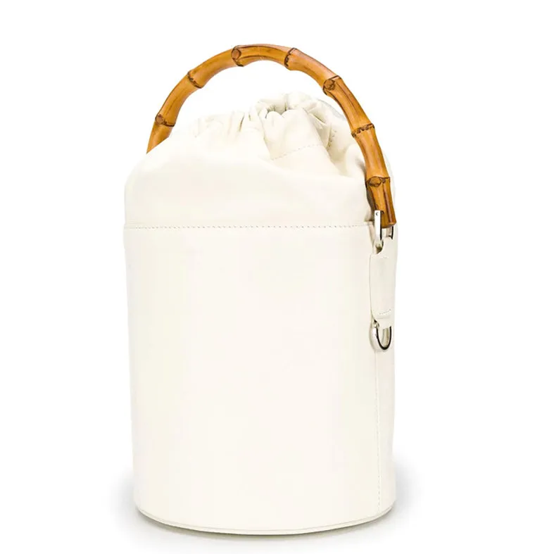 Bucket Small, Bamboo Nappa, Yogurt