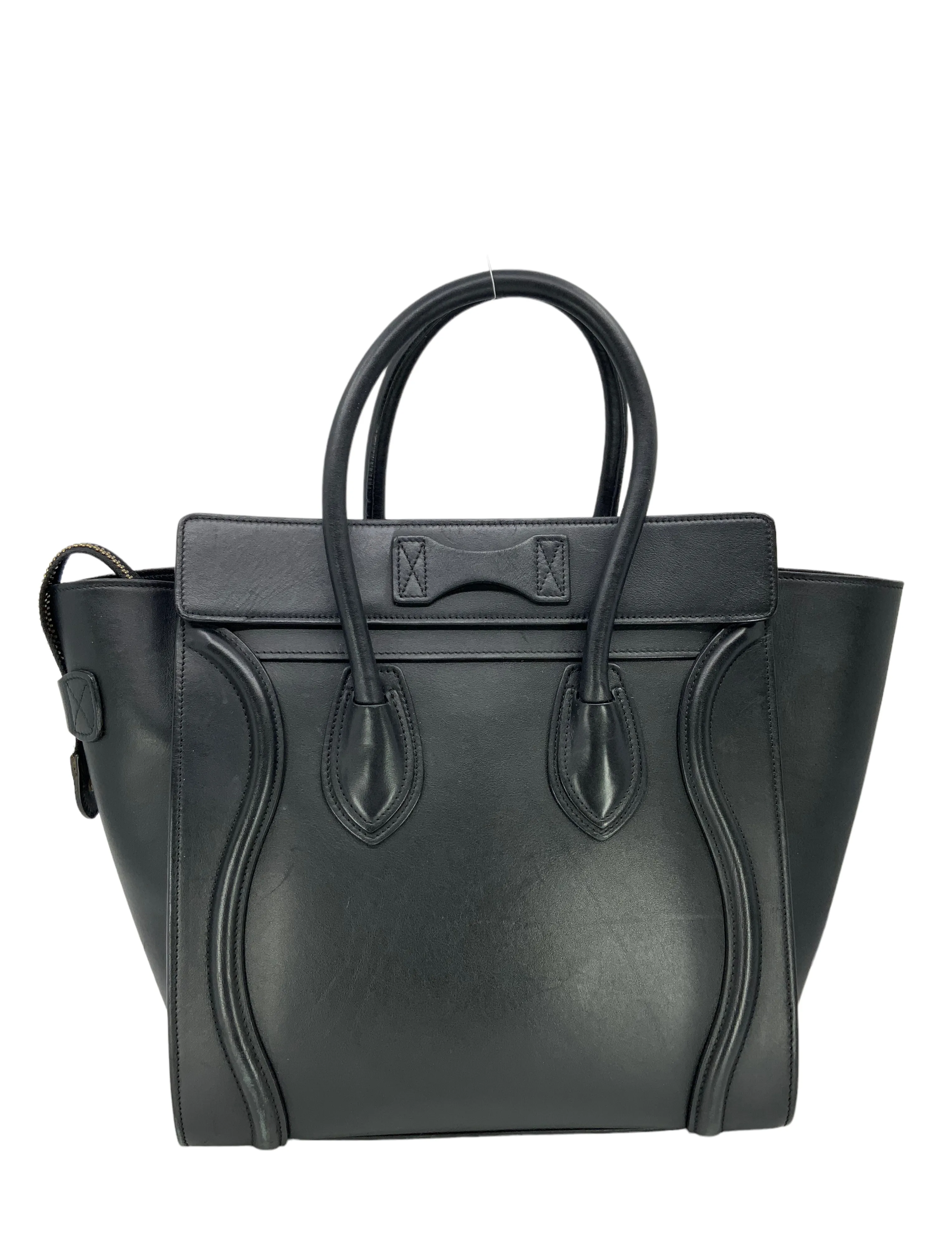 Celine Micro Luggage Calfskin Tote Bag