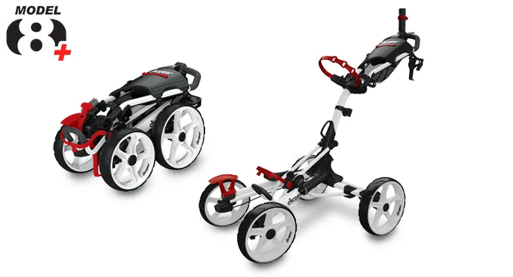 Clicgear Golf 4-Wheel Push Cart Model 8.0 