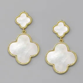 Clover Drop Earrings