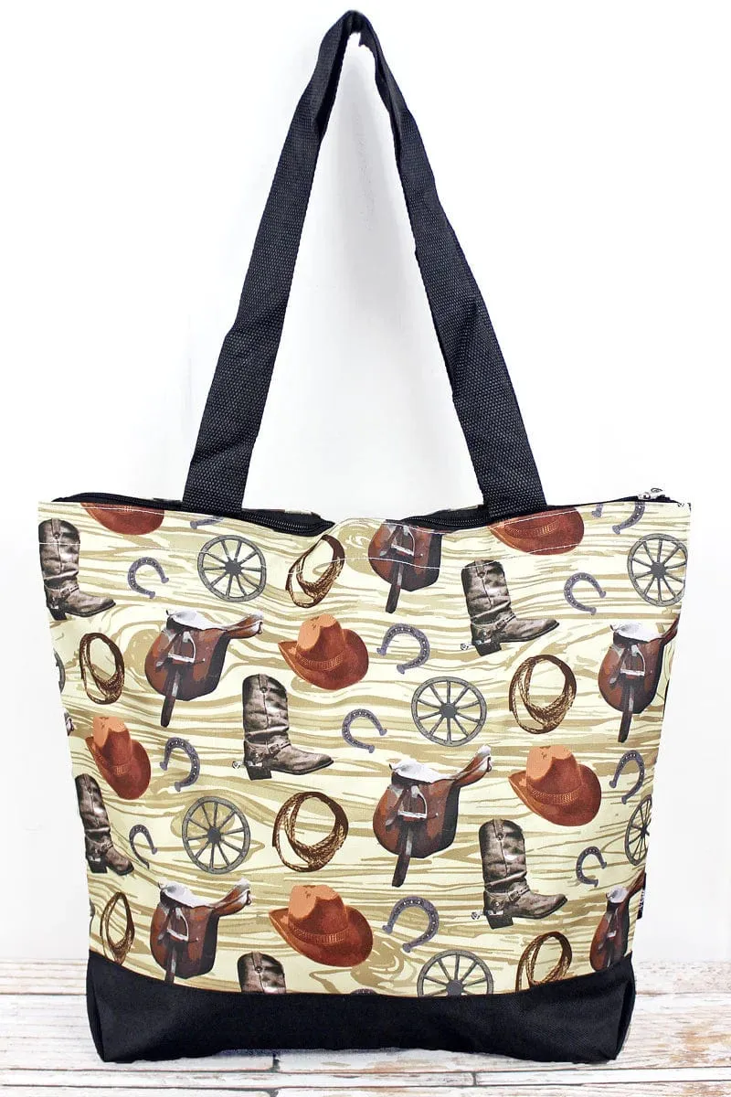 Cowboy western TOTE BAG