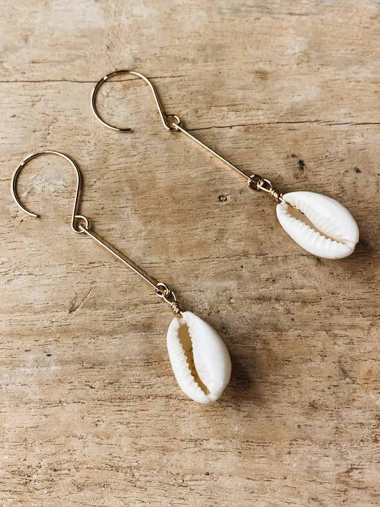 Cowrie Shell Earrings