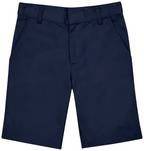 (CR203K) Little Boys Navy Flat Front Short (Size 4-7)