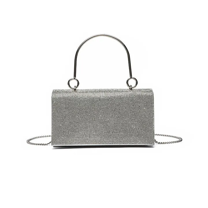 Diamante Full Flap Evening Bag AD 113