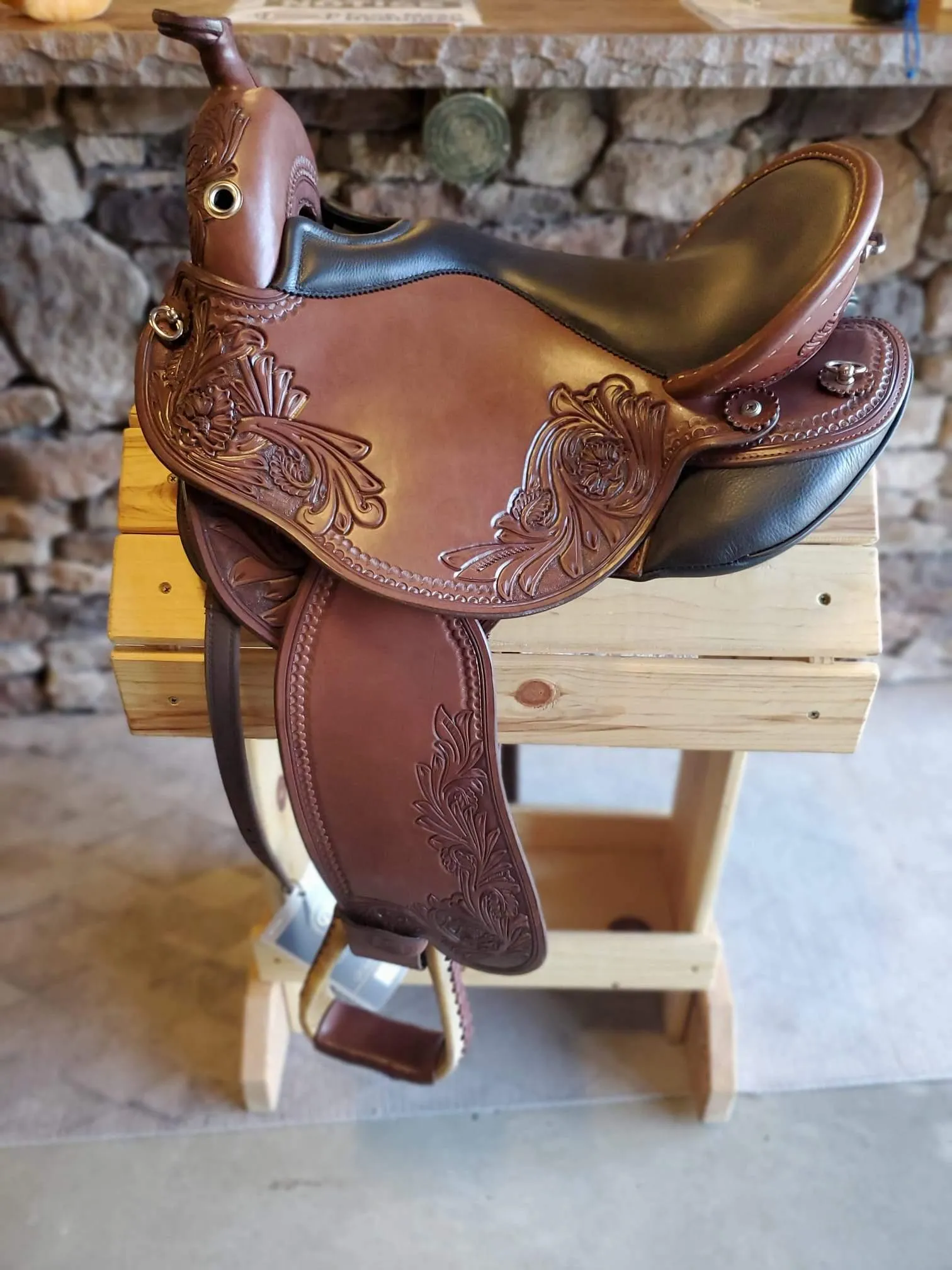 DP Saddlery Quantum Short & Light Western 5452(WD)