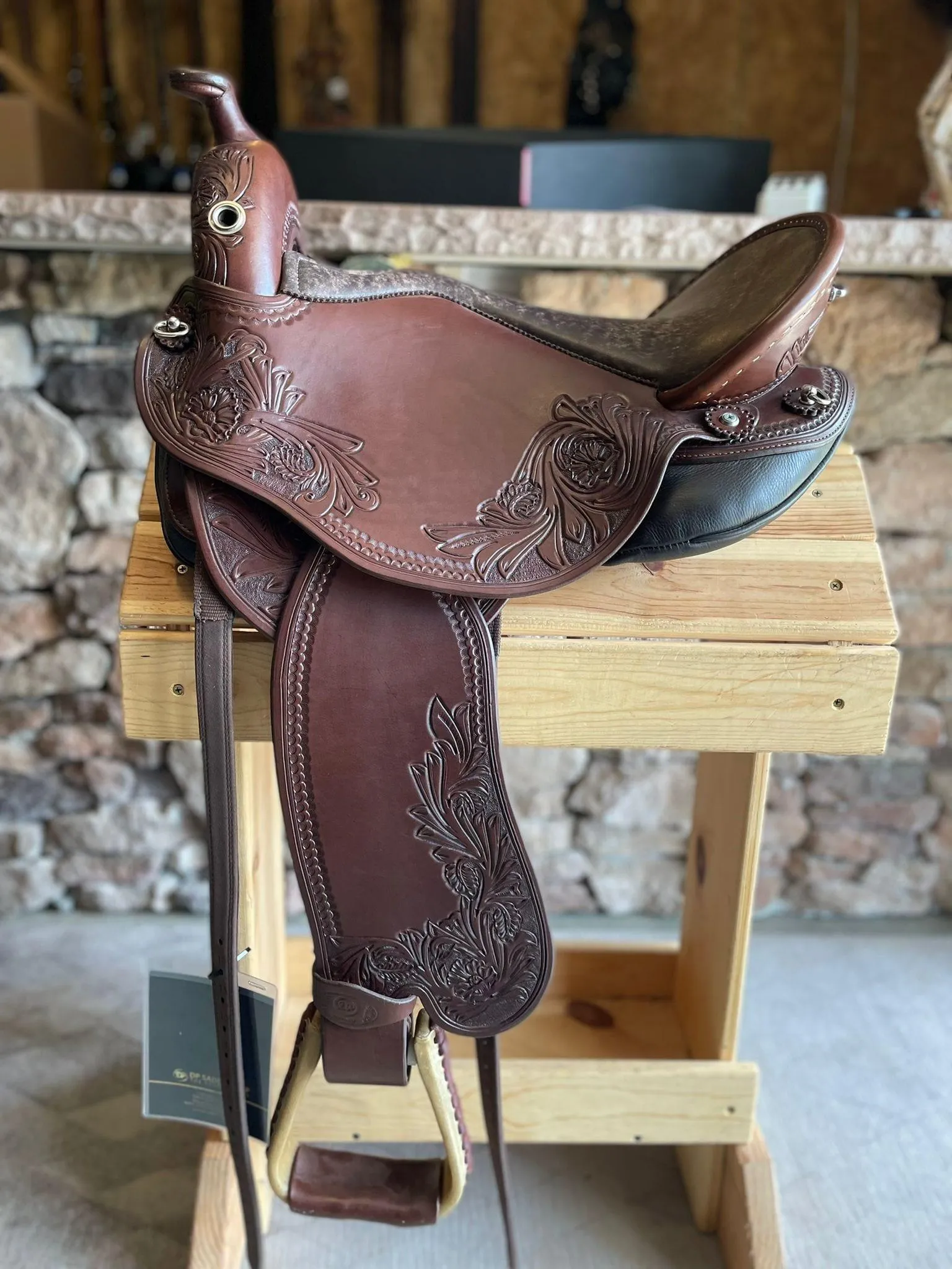 DP Saddlery Quantum Short & Light Western 5973(WD)