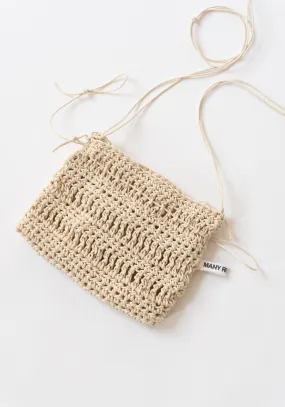 Flat Sachet Bag in Natural