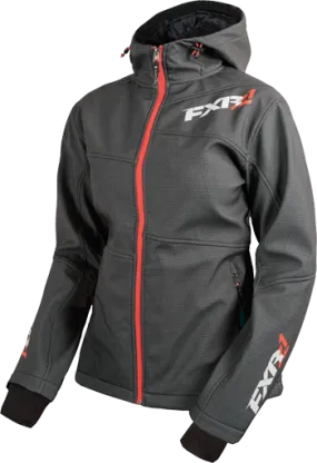 FXR Fresh Womens Softshell Char Tri/Electric