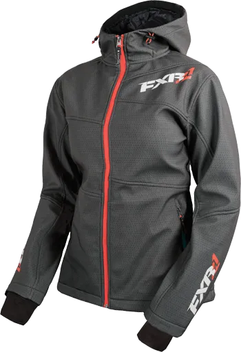 FXR Fresh Womens Softshell Char Tri/Electric