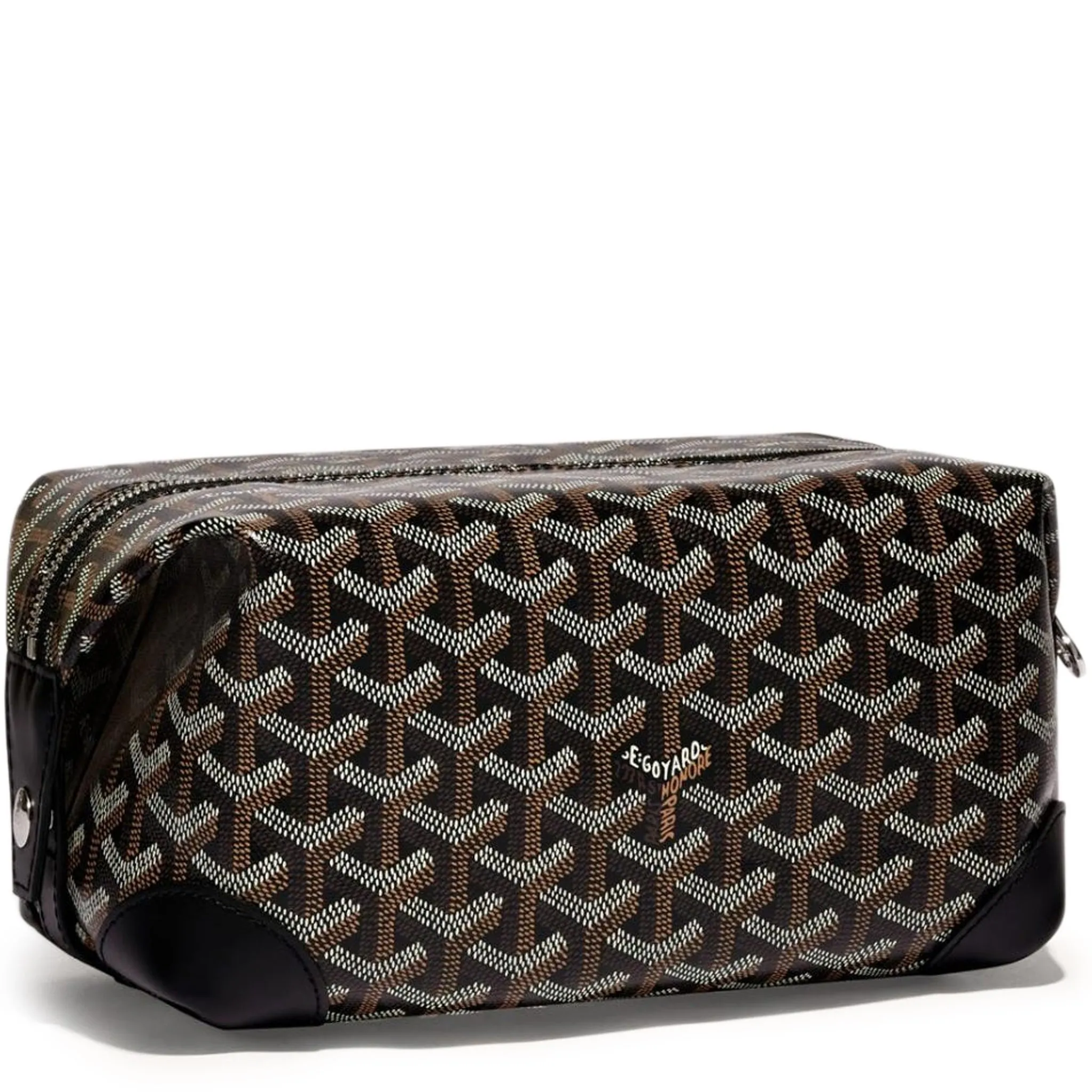 Goyard Bowling 25 Black Toiletry Bag