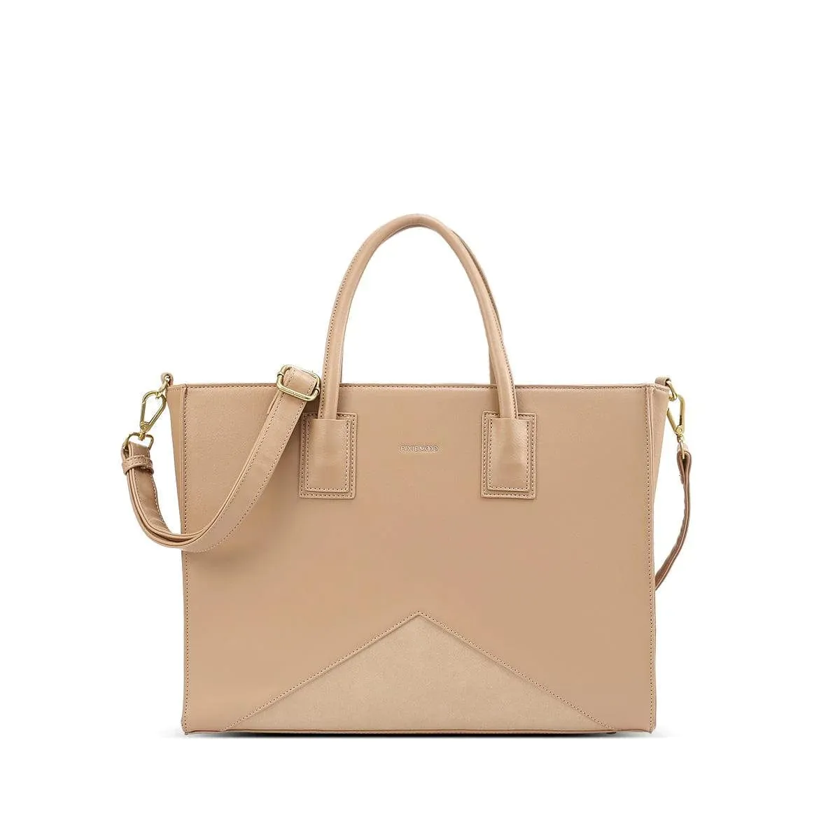 Greta Vegan Leather Work Tote | Multiple Colours