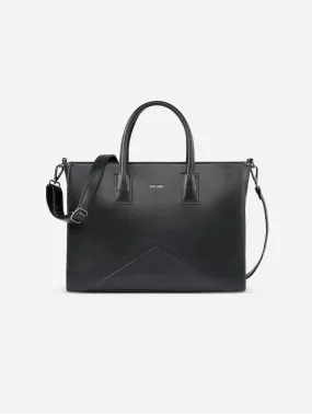 Greta Vegan Leather Work Tote | Multiple Colours