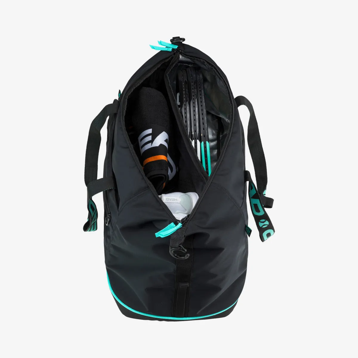 Head Coco Duffel bag - Black/Mint