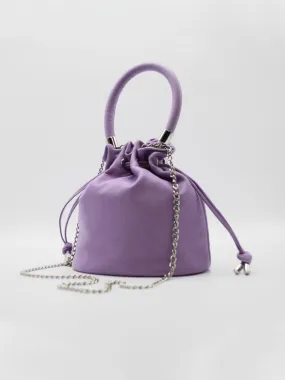 LEATHER BUCKET BAG