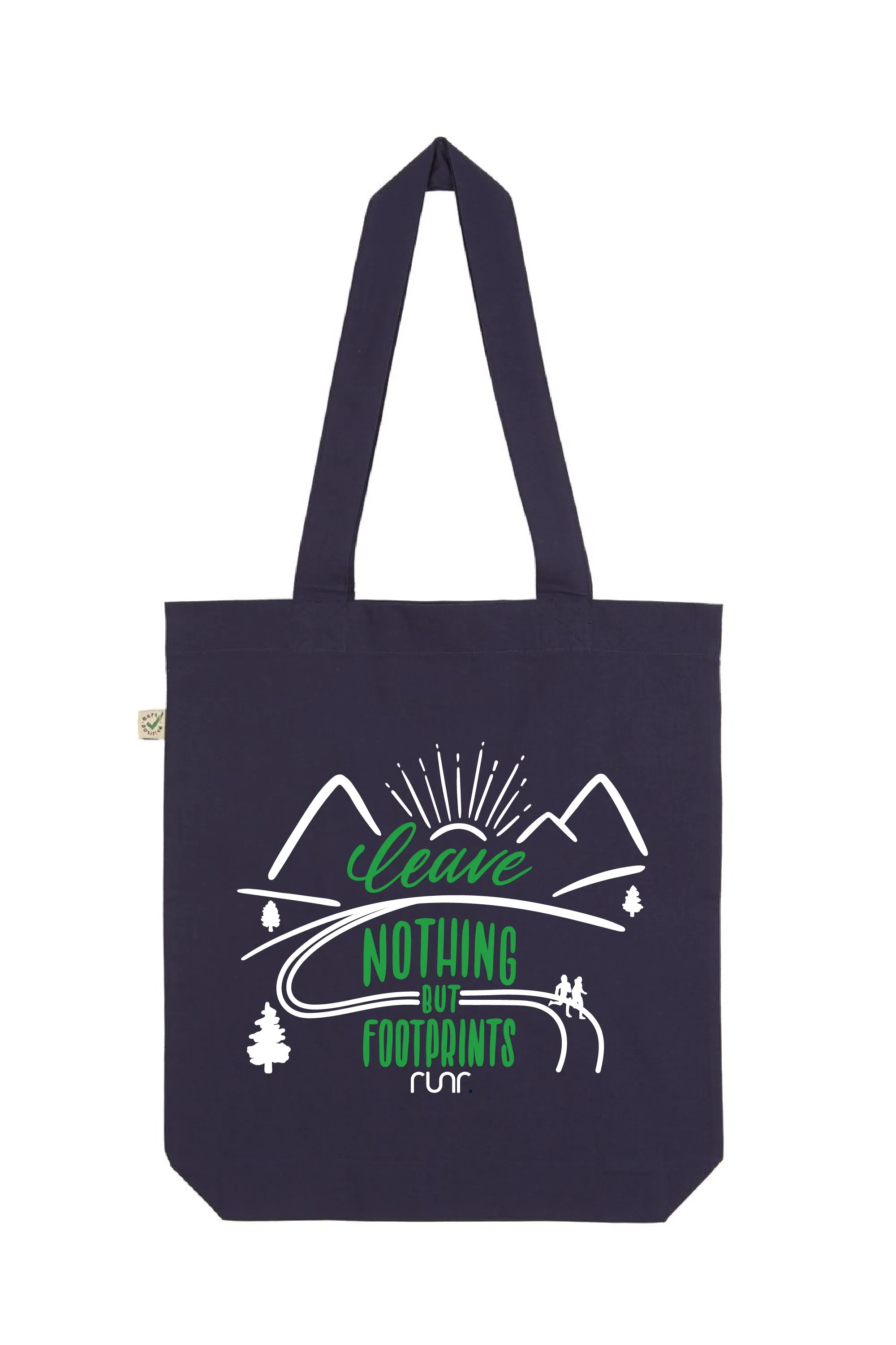 Leave Nothing But Footprints Tote Bag