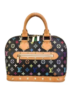 Louis Vuitton x Takashi Murakami Alma PM Black/ Noir