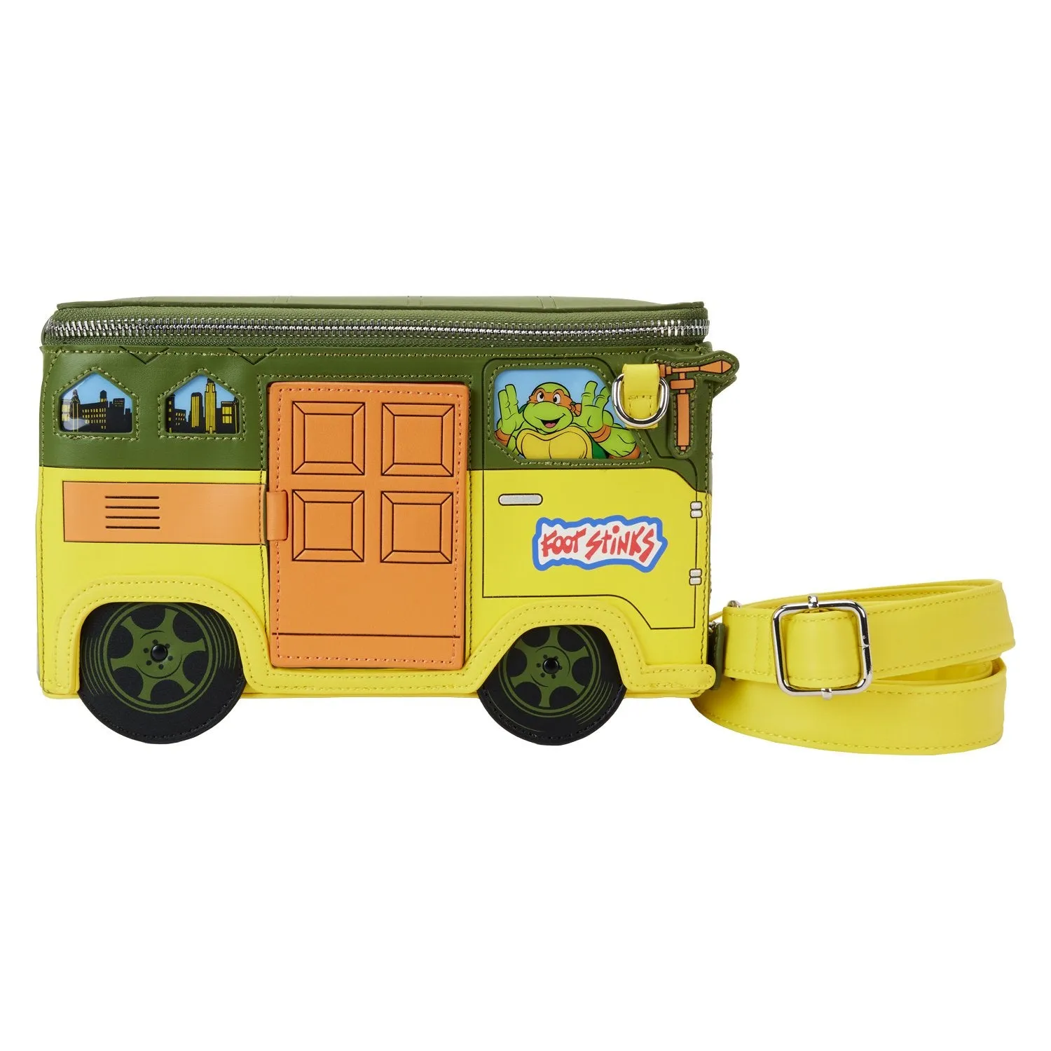 Loungefly Nickelodeon TMNT 40th Anniversary Party Wagon Figural Crossbody - Preorder