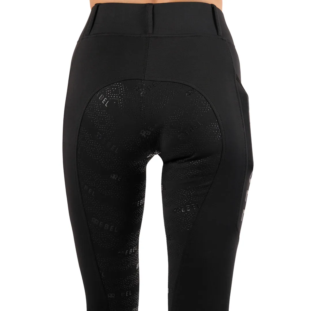 Montar Rebel Pull On Full Grip Riding Tights