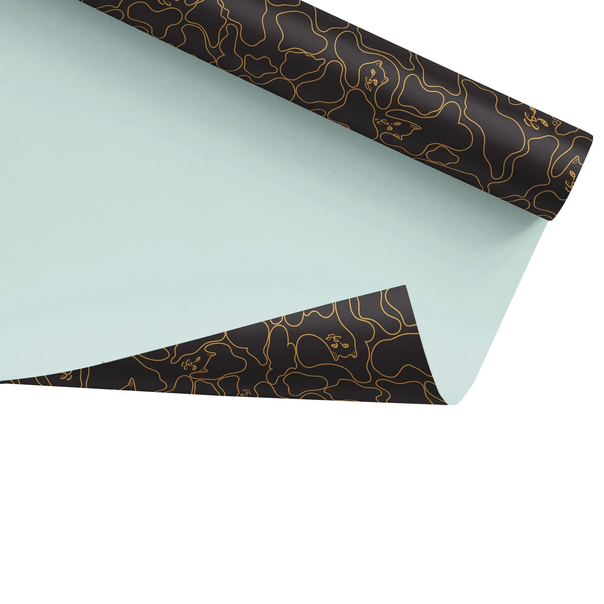 Nermal Line Camo Wrapping Paper (Gold)