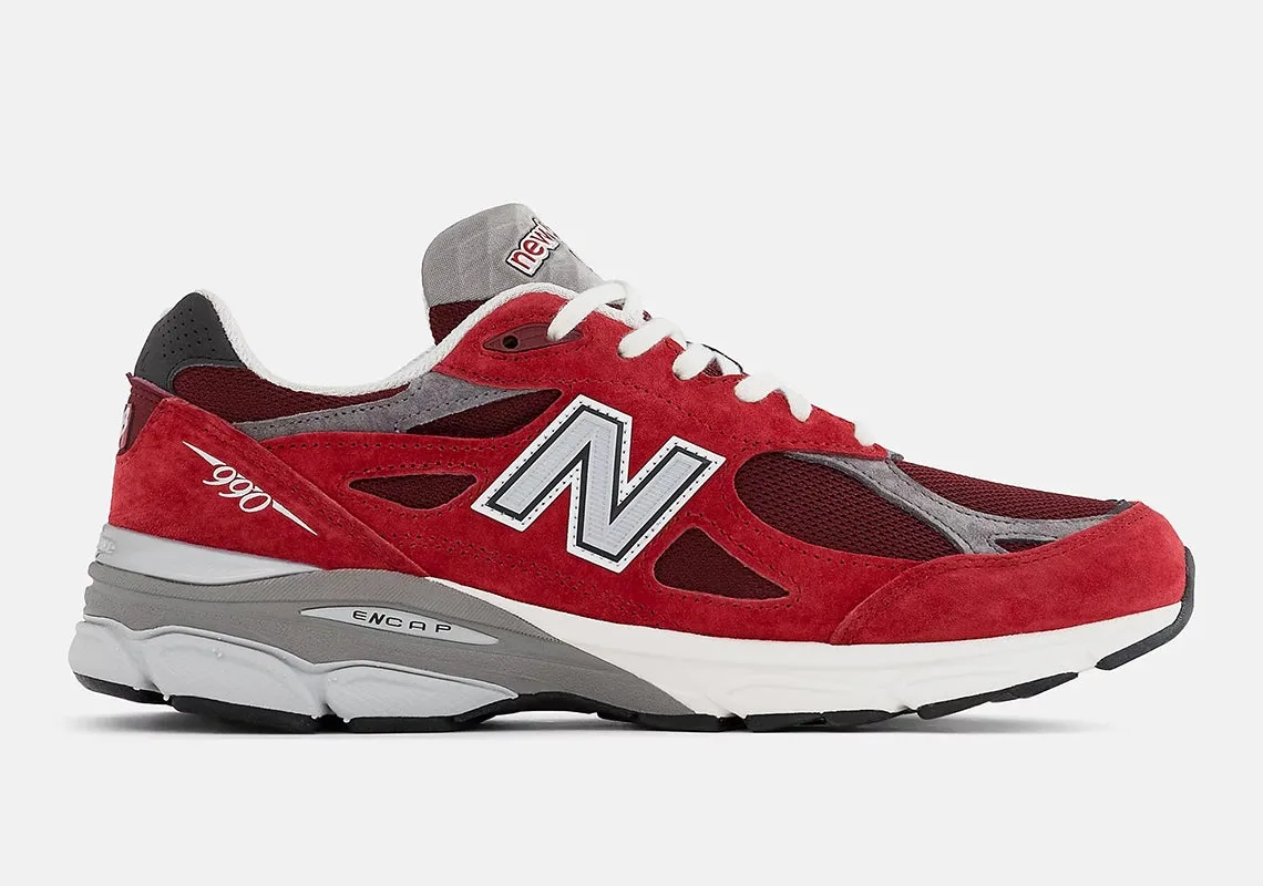 New Balance 990v3 MiUSA Teddy Santis Scarlet