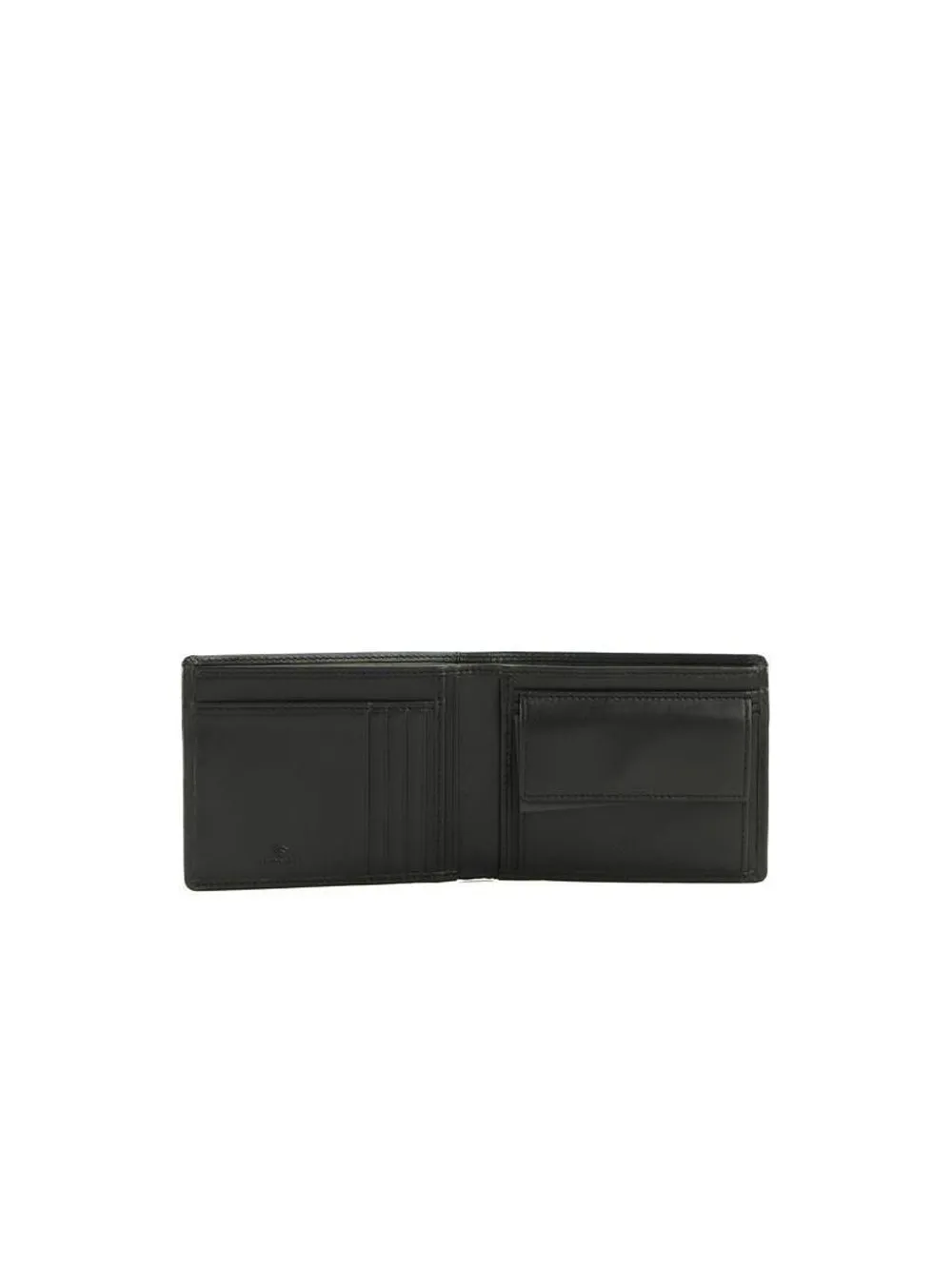 New Boston R Billfold W Coin Pocket - Black