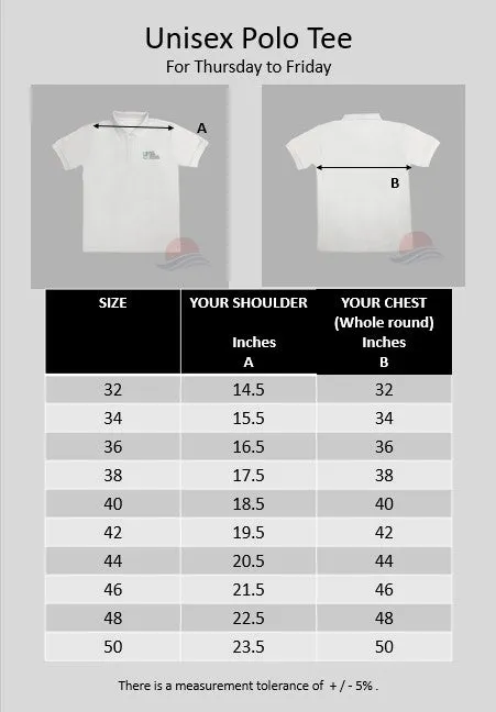 NUS High School UNISEX White Polo T-Shirt