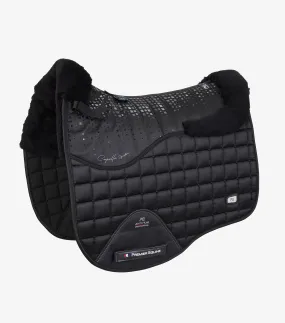 Premier Equine Capella Close Contact Merino Wool Dressage Square Black/Black