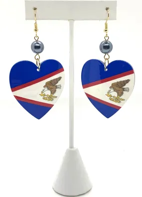 Samoa Heart Earrings