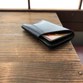 Shell Wallet / Vertical / Wrapper (2-pocket, Vertical)【Horween】シェルコードバンの縦型のカードホルダー Wrapper