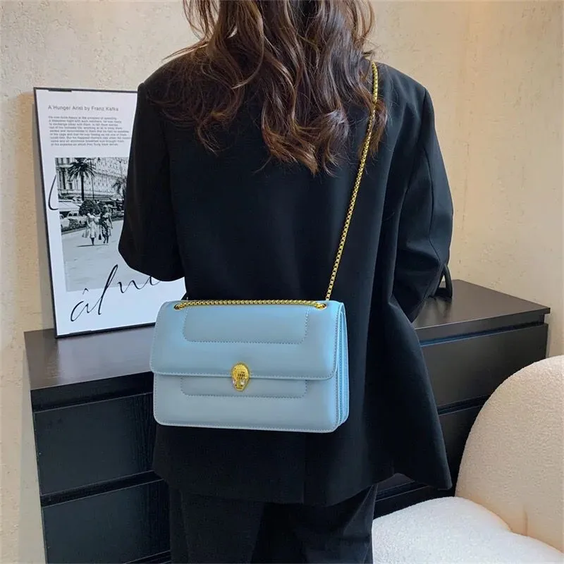 Solid Color Purses And Handbags Ladies Designer Handbags Famous Brands Women's Bag Leather S4396580