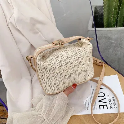 Straw Braided Handbag