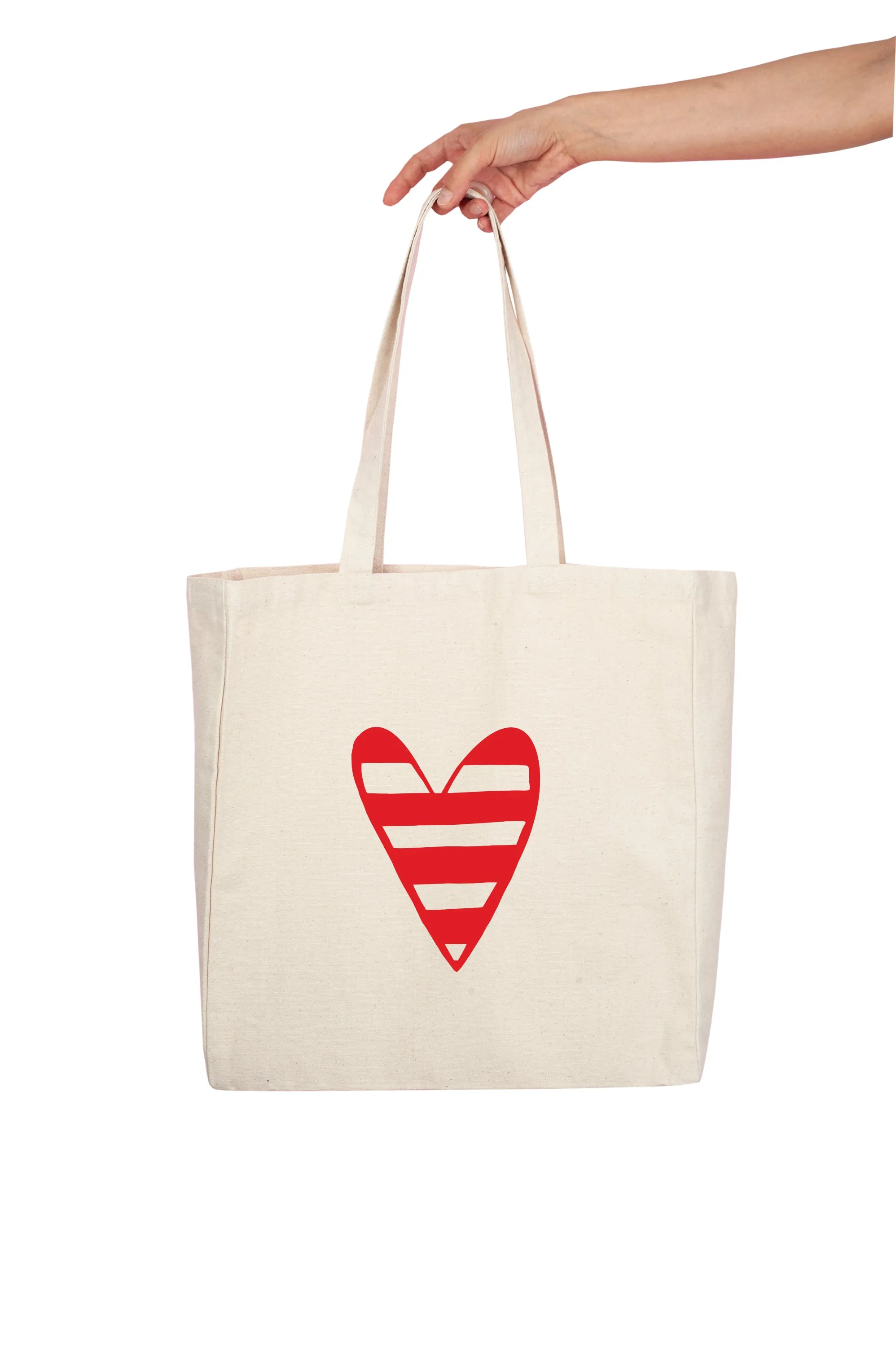 Striped Tote bag