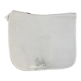 Tango by Toklat Diamond Saddle Pad in White - Full