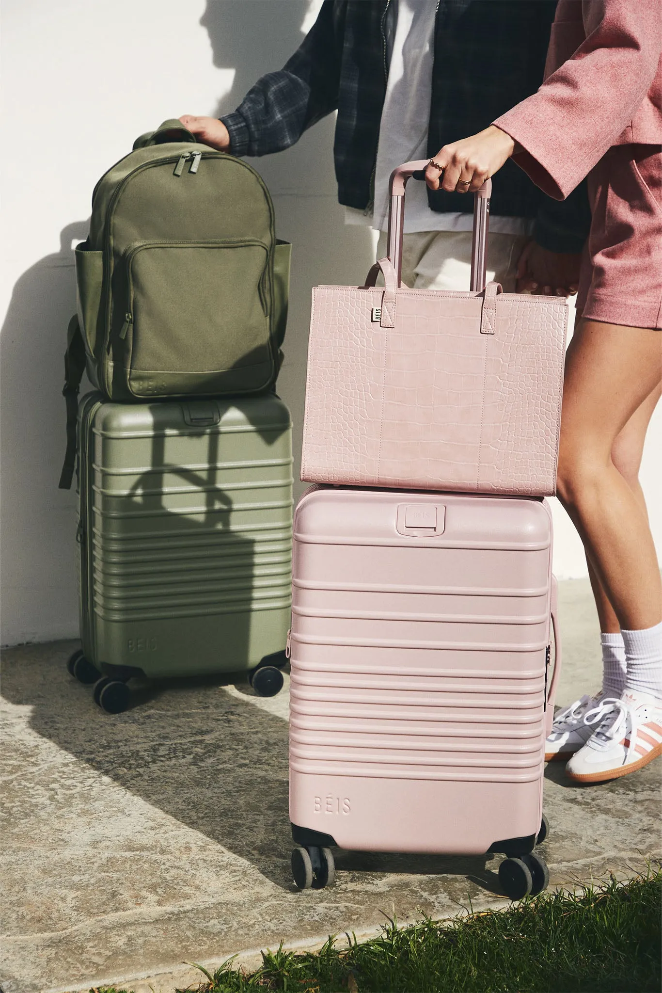 The Work Tote in Atlas Pink